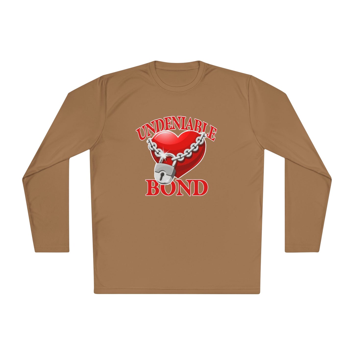 Undeniable Bond Unisex Lightweight Long Sleeve Tee - Undeniable Bond Design | Perfect for Love and Friendship Occasions