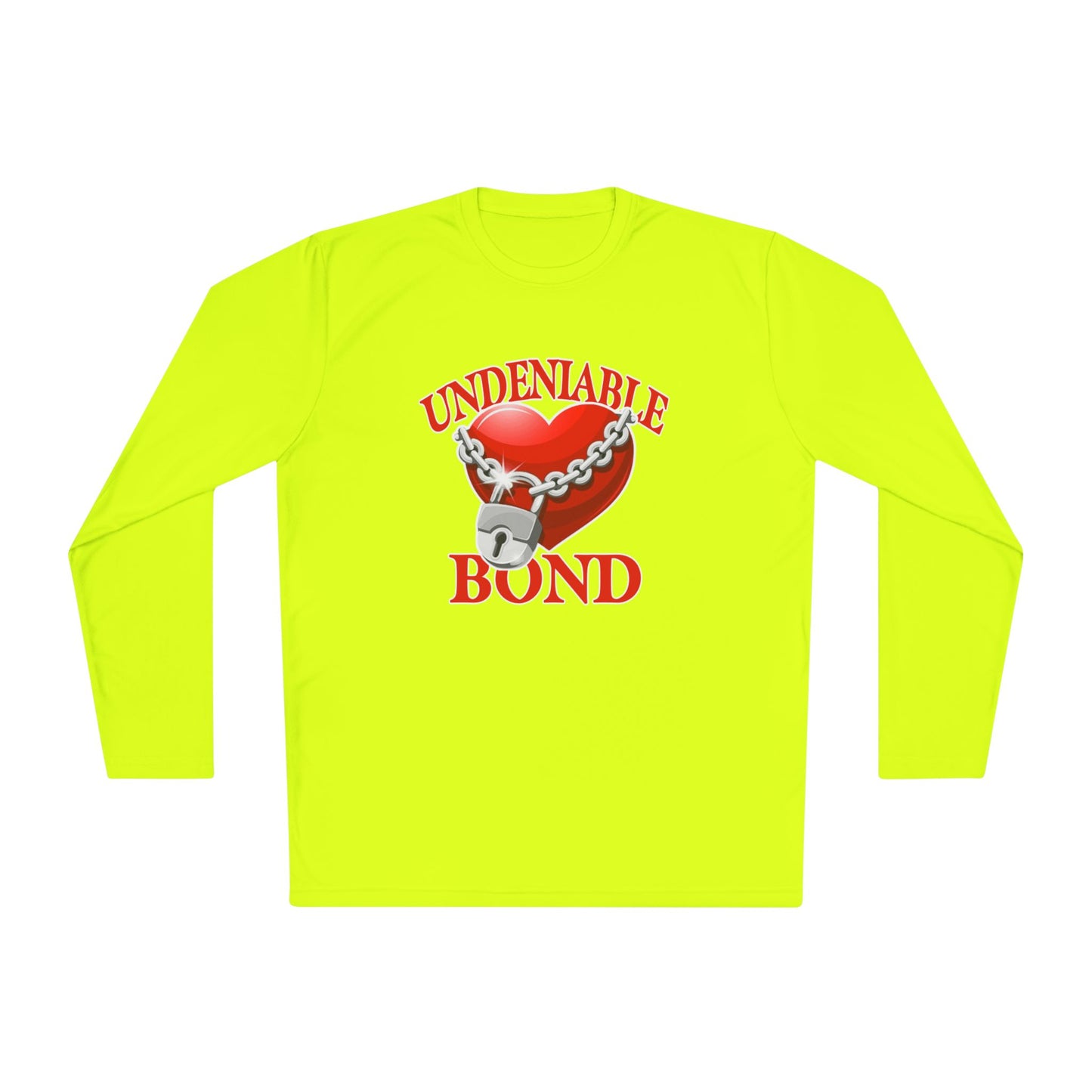 Undeniable Bond Unisex Lightweight Long Sleeve Tee - Undeniable Bond Design | Perfect for Love and Friendship Occasions