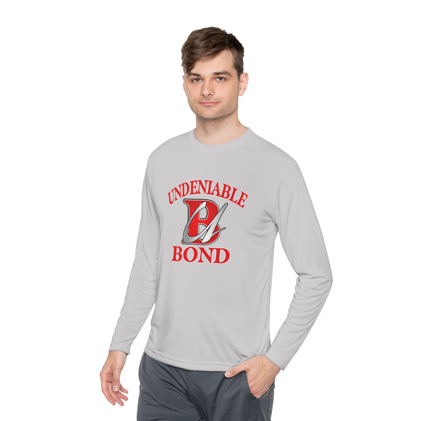 'Undeniable Bond' Unisex Lightweight Long Sleeve Tee -Graphic Shirt for Connection and Togetherness