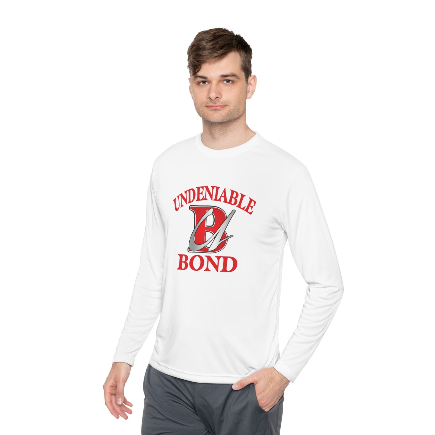 'Undeniable Bond' Unisex Lightweight Long Sleeve Tee -Graphic Shirt for Connection and Togetherness