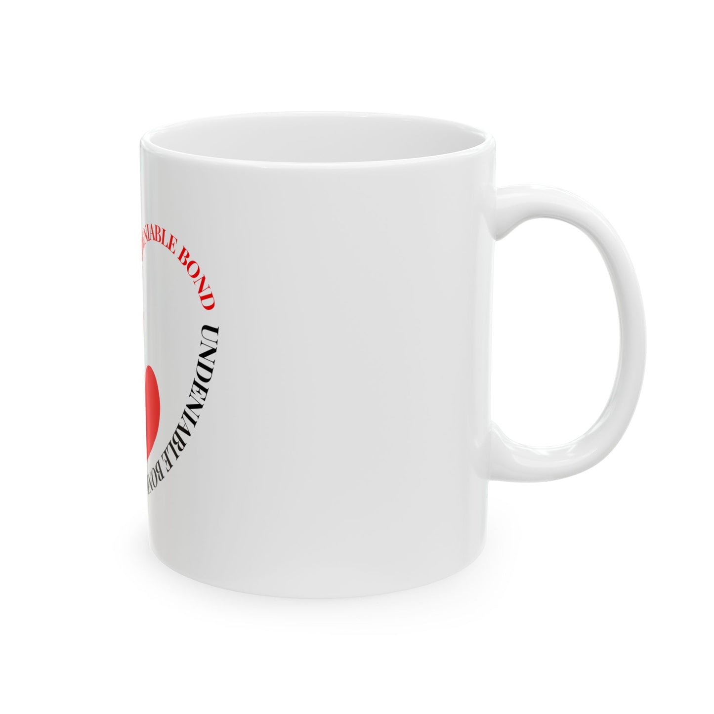 Undeniable Bond Ceramic Mug - Perfect Gift for Couples, Friends, and Family