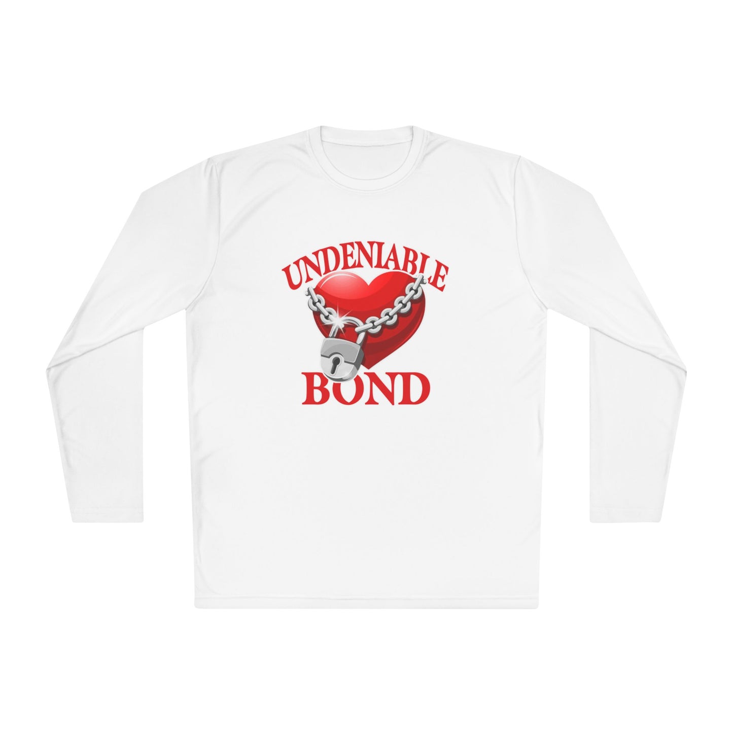 Undeniable Bond Unisex Lightweight Long Sleeve Tee - Undeniable Bond Design | Perfect for Love and Friendship Occasions
