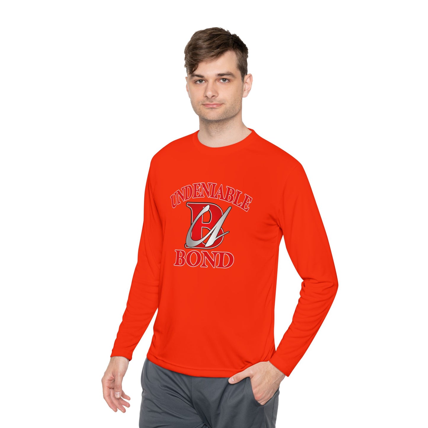 'Undeniable Bond' Unisex Lightweight Long Sleeve Tee -Graphic Shirt for Connection and Togetherness