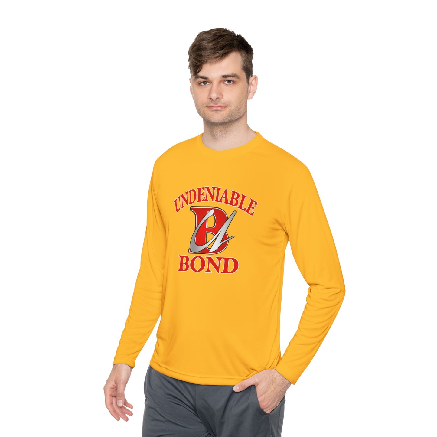 'Undeniable Bond' Unisex Lightweight Long Sleeve Tee -Graphic Shirt for Connection and Togetherness