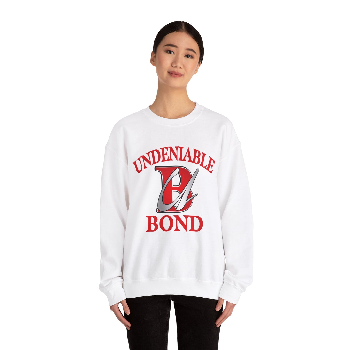 Unisex Heavy Blend Crewneck Sweatshirt - Undeniable Bond Design