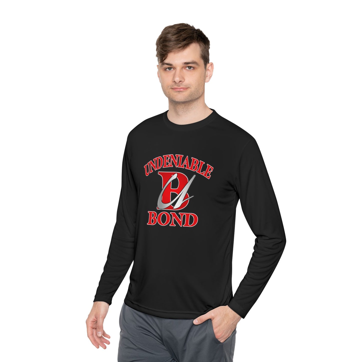 'Undeniable Bond' Unisex Lightweight Long Sleeve Tee -Graphic Shirt for Connection and Togetherness