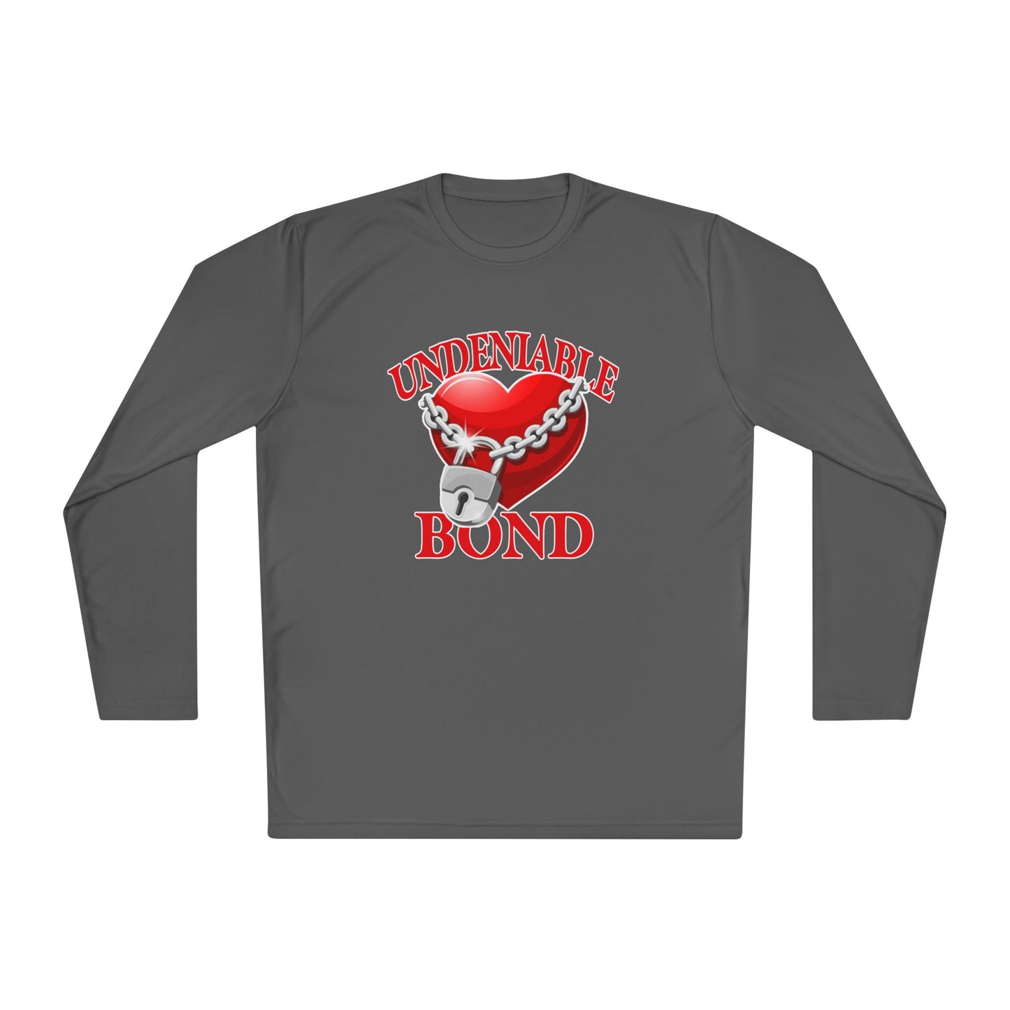 Undeniable Bond Unisex Lightweight Long Sleeve Tee - Undeniable Bond Design | Perfect for Love and Friendship Occasions