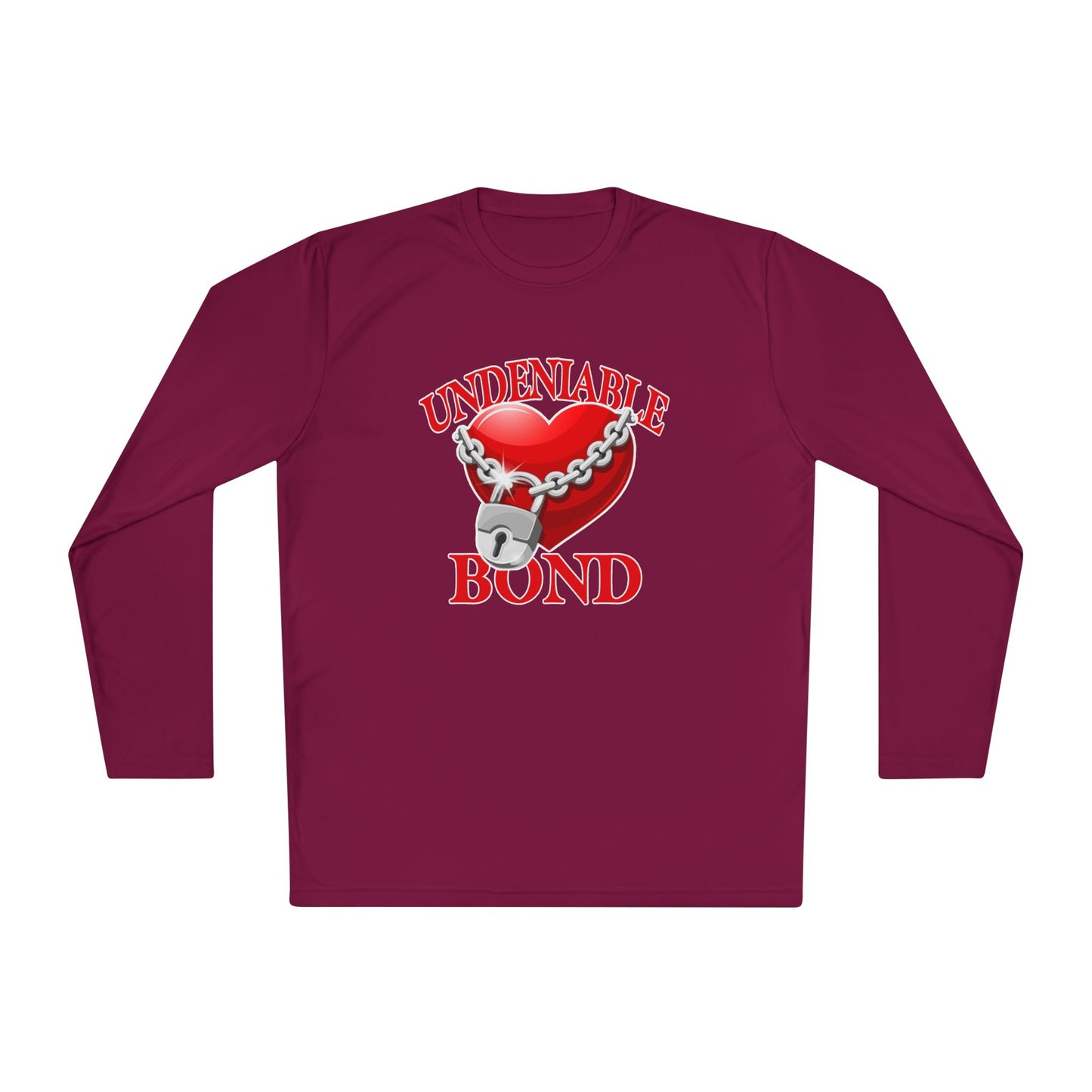 Undeniable Bond Unisex Lightweight Long Sleeve Tee - Undeniable Bond Design | Perfect for Love and Friendship Occasions