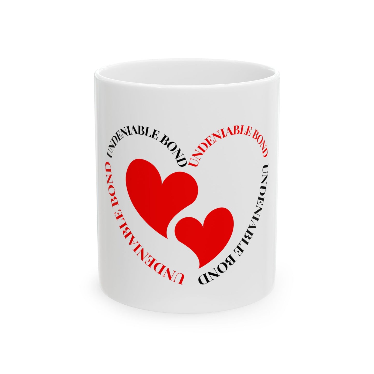 Undeniable Bond Ceramic Mug - Perfect Gift for Couples, Friends, and Family