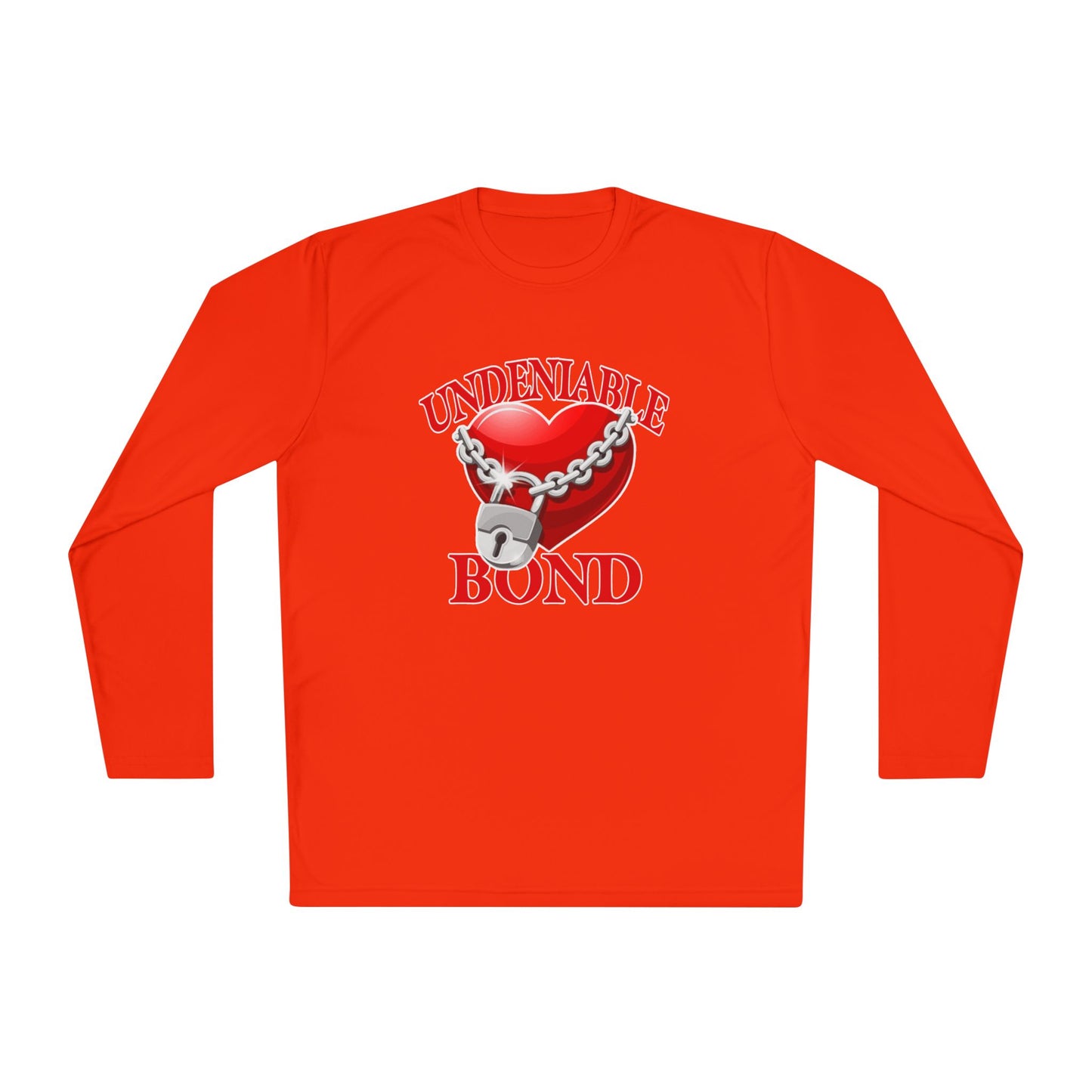 Undeniable Bond Unisex Lightweight Long Sleeve Tee - Undeniable Bond Design | Perfect for Love and Friendship Occasions