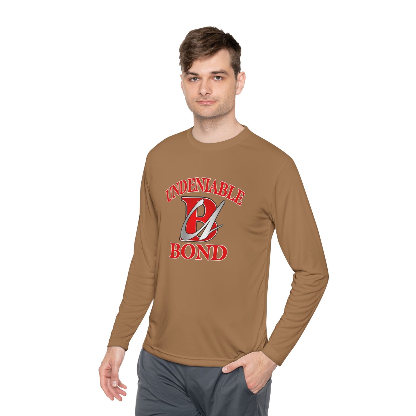 'Undeniable Bond' Unisex Lightweight Long Sleeve Tee -Graphic Shirt for Connection and Togetherness