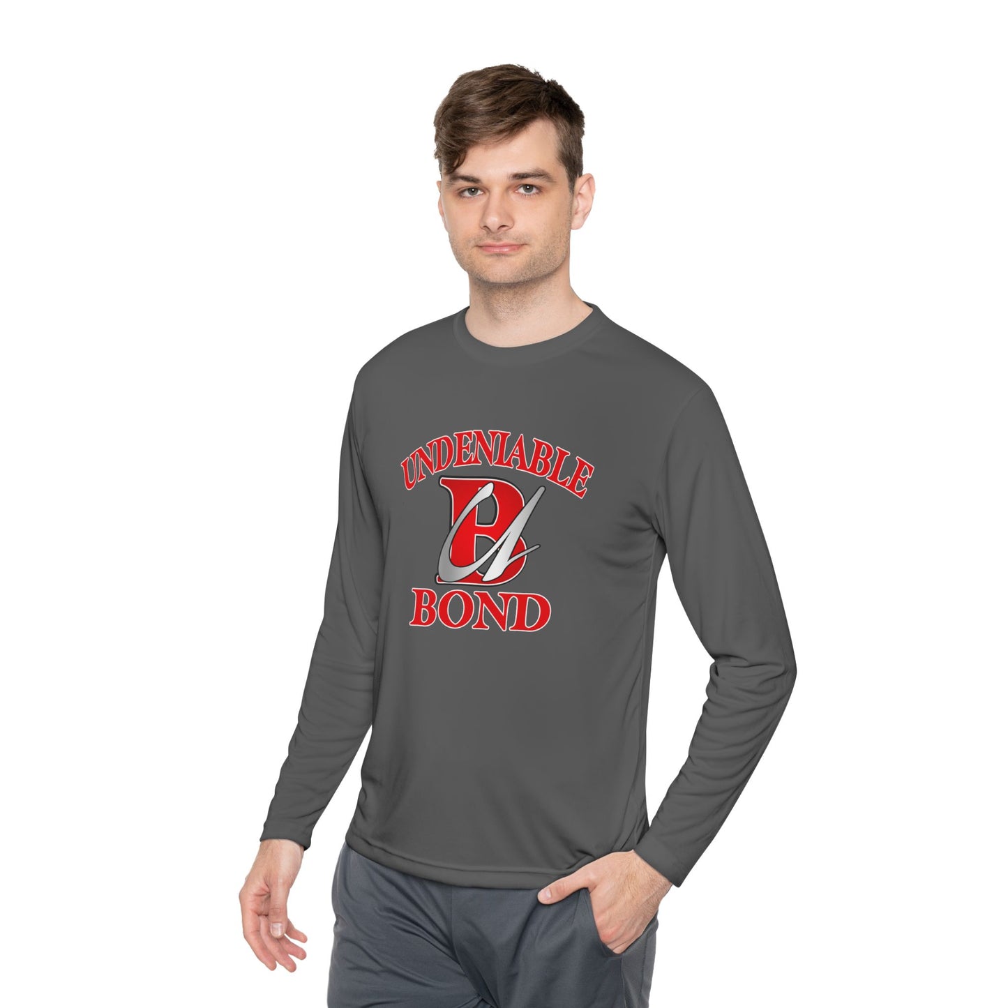 'Undeniable Bond' Unisex Lightweight Long Sleeve Tee -Graphic Shirt for Connection and Togetherness