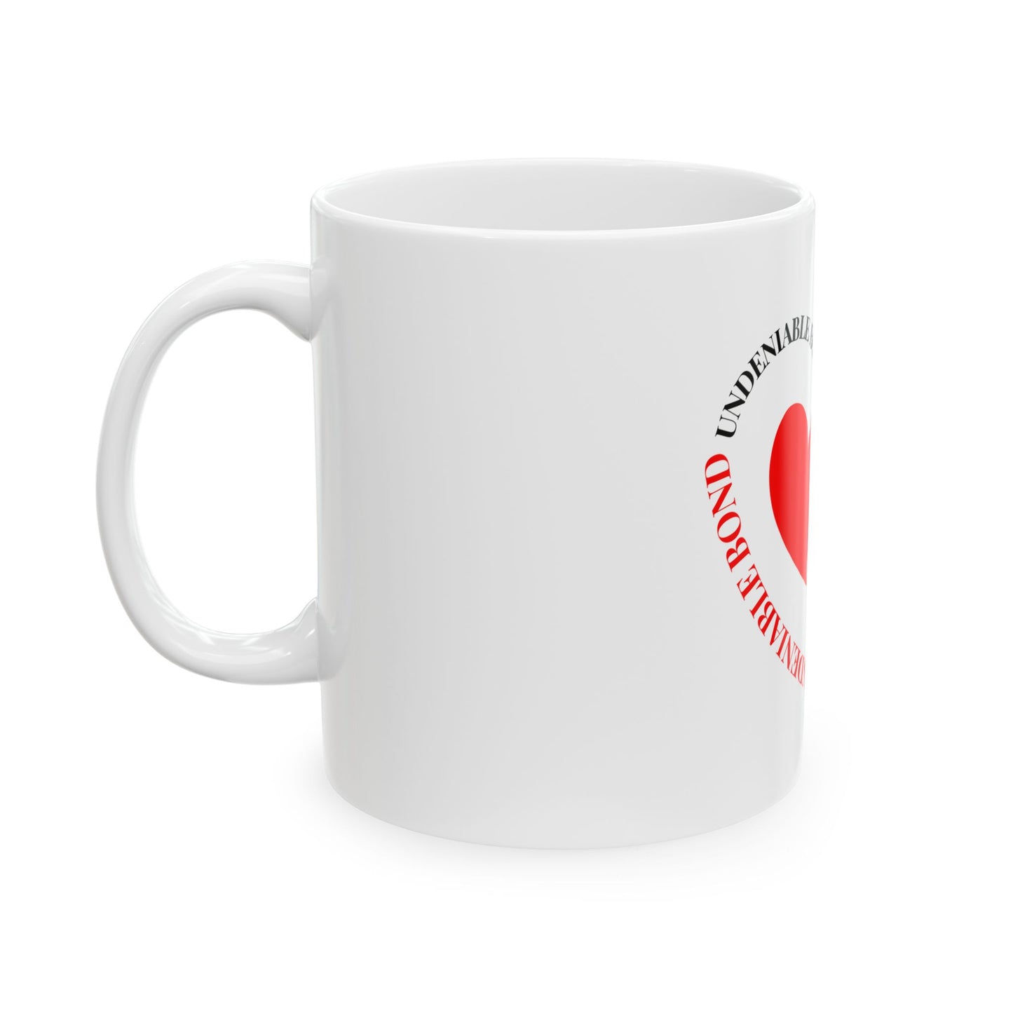 Undeniable Bond Ceramic Mug - Perfect Gift for Couples, Friends, and Family