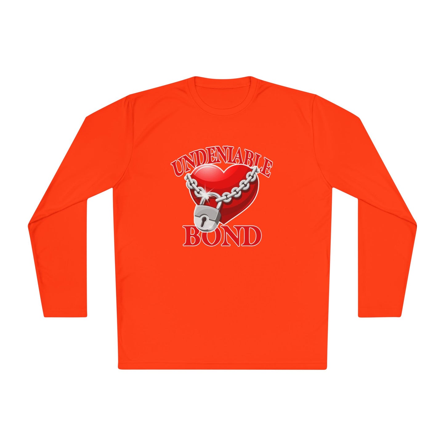 Undeniable Bond Unisex Lightweight Long Sleeve Tee - Undeniable Bond Design | Perfect for Love and Friendship Occasions