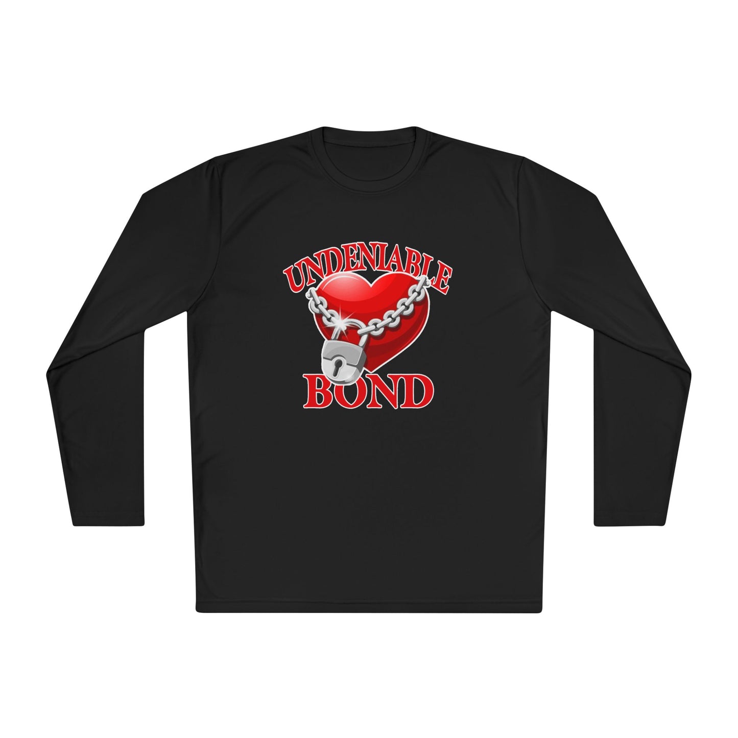 Undeniable Bond Unisex Lightweight Long Sleeve Tee - Undeniable Bond Design | Perfect for Love and Friendship Occasions
