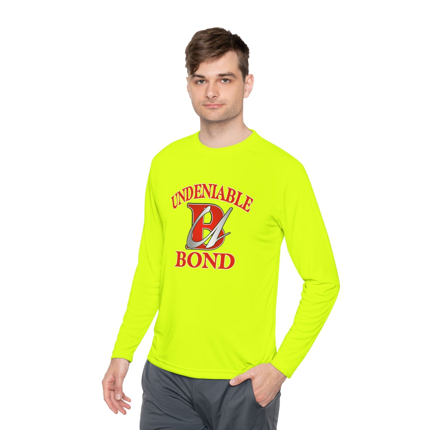 'Undeniable Bond' Unisex Lightweight Long Sleeve Tee -Graphic Shirt for Connection and Togetherness