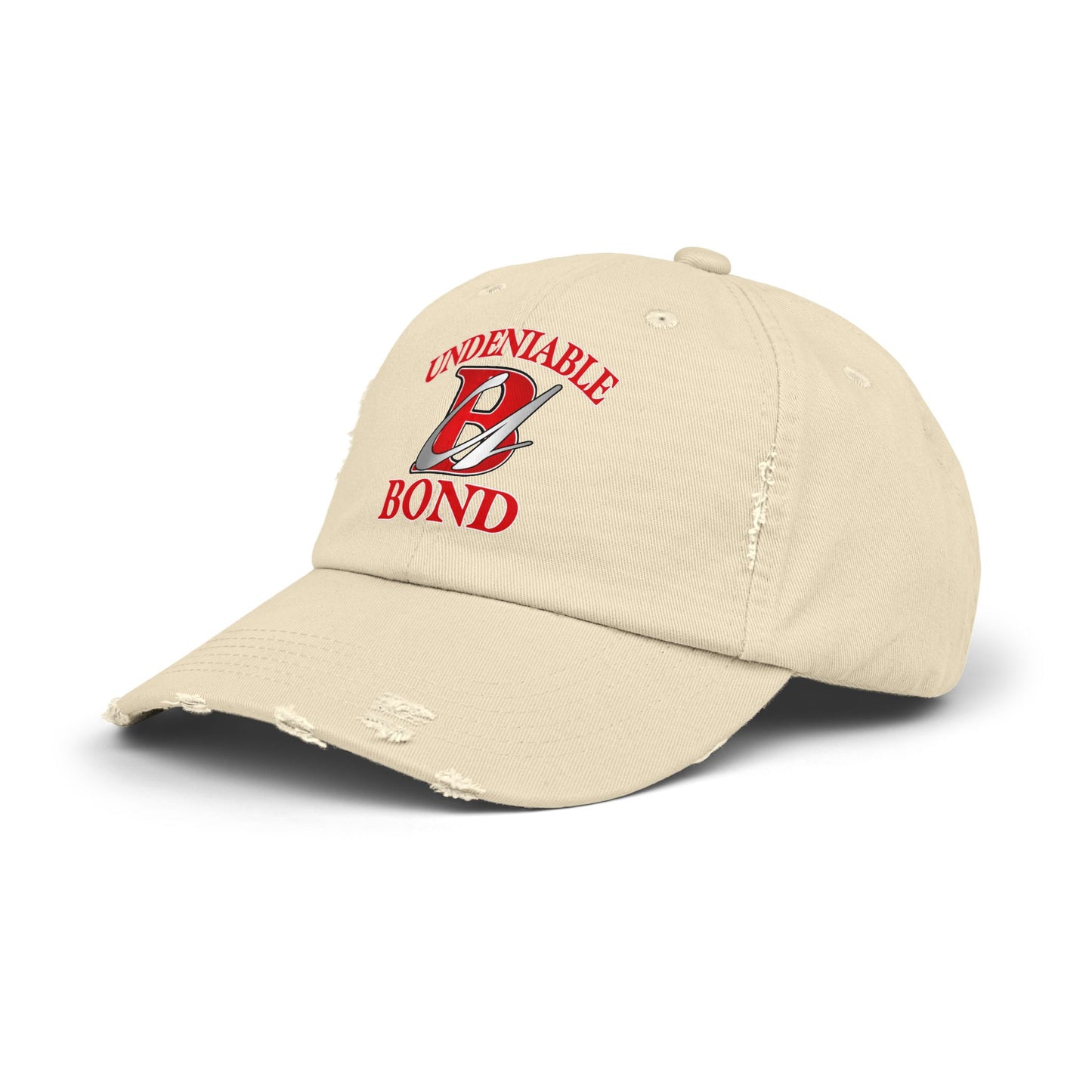 Unisex Distressed Heart Undeniable Bond Cap