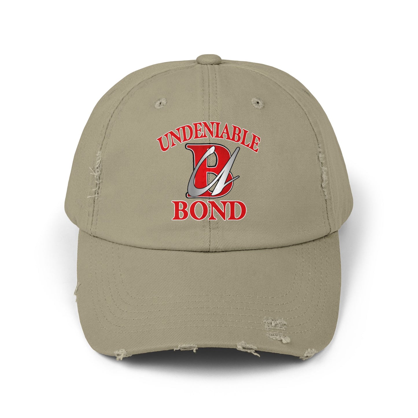 Unisex Distressed Heart Undeniable Bond Cap