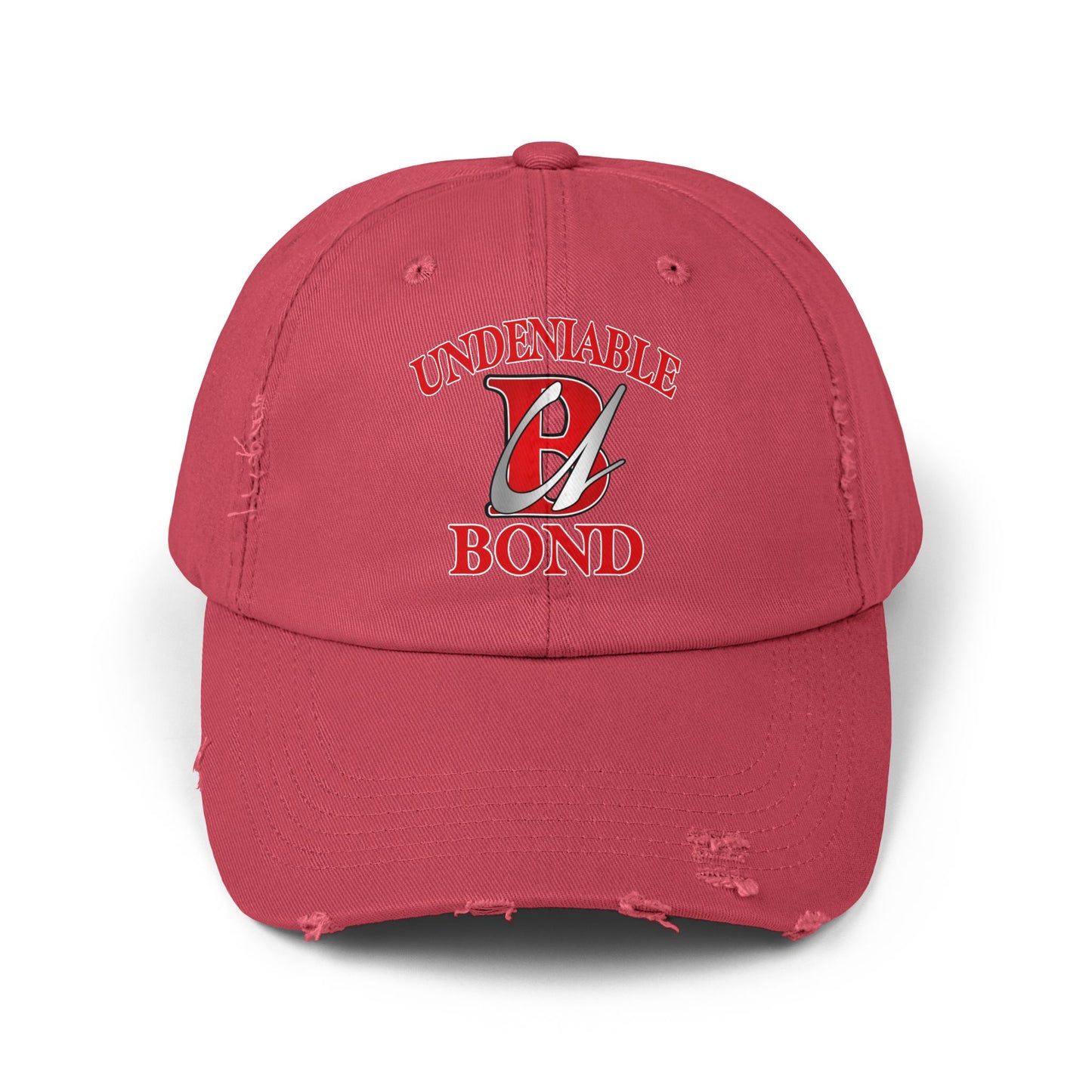 Unisex Distressed Heart Undeniable Bond Cap