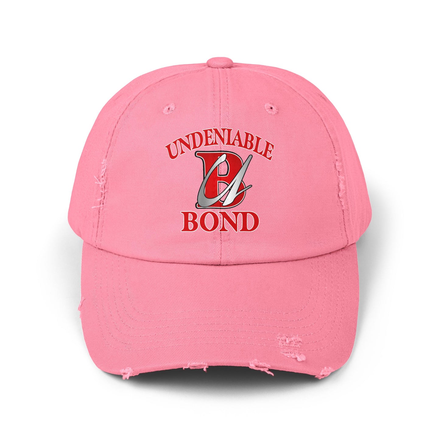 Unisex Distressed Heart Undeniable Bond Cap