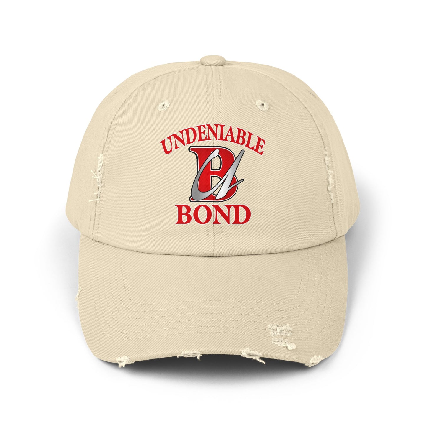 Unisex Distressed Heart Undeniable Bond Cap