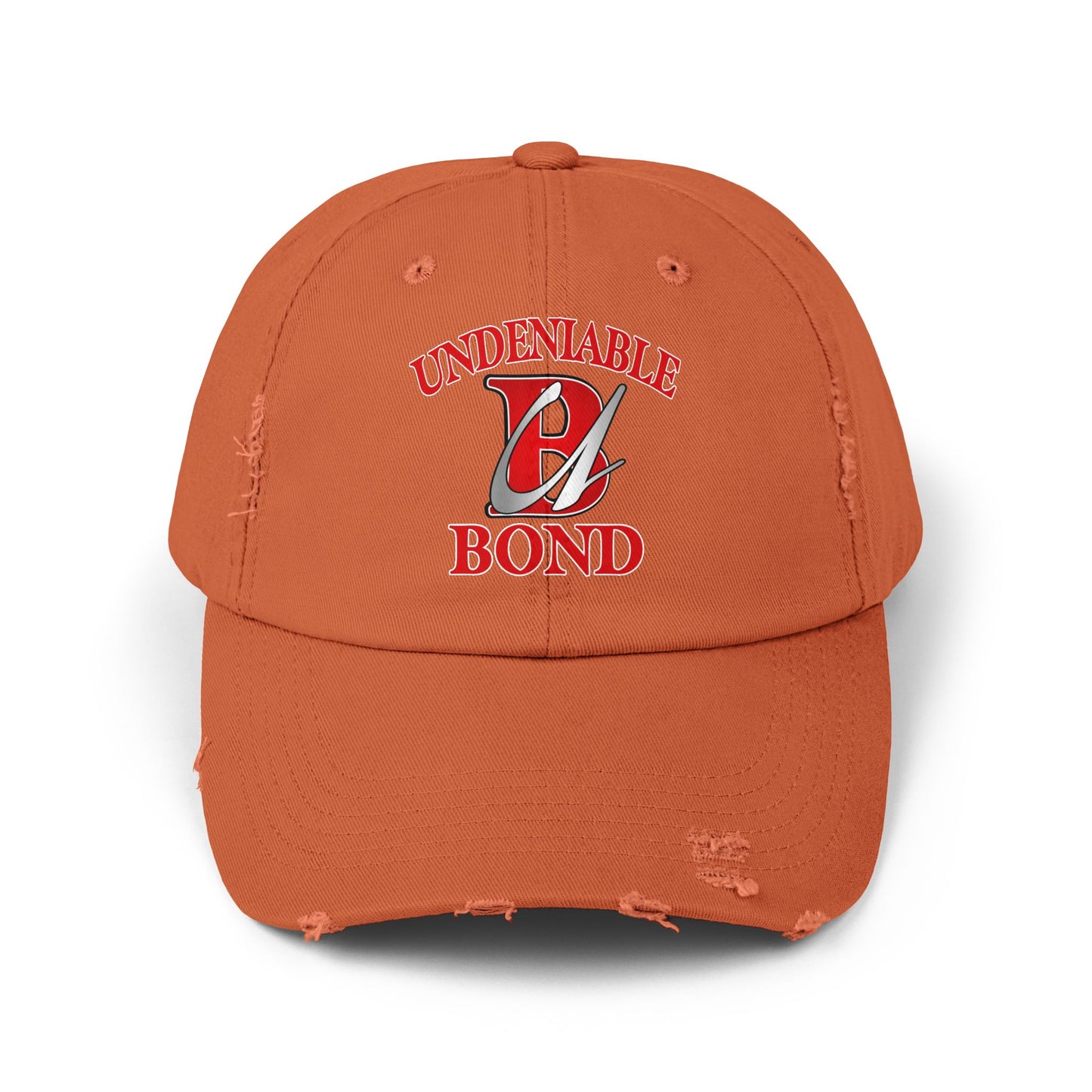 Unisex Distressed Heart Undeniable Bond Cap