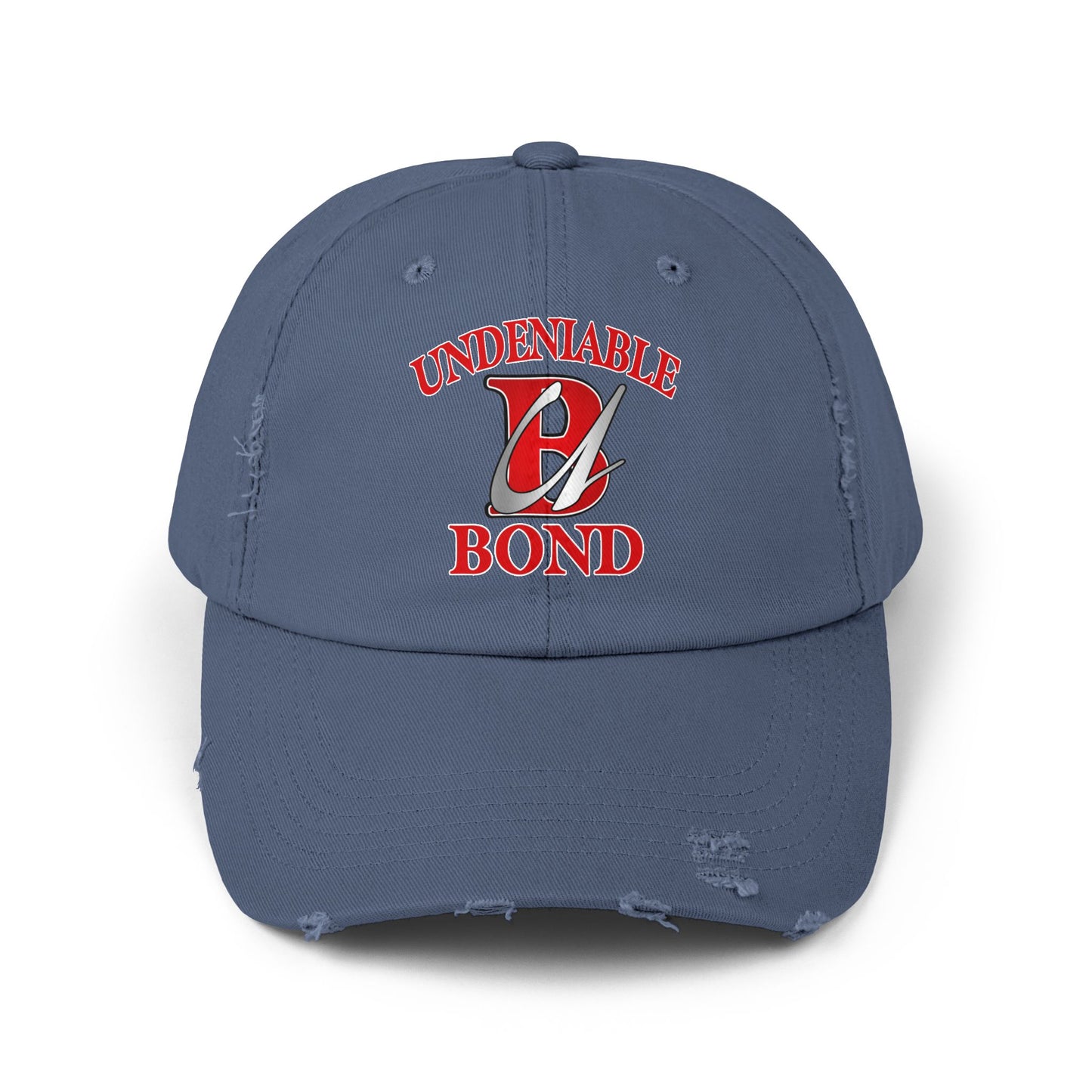 Unisex Distressed Heart Undeniable Bond Cap